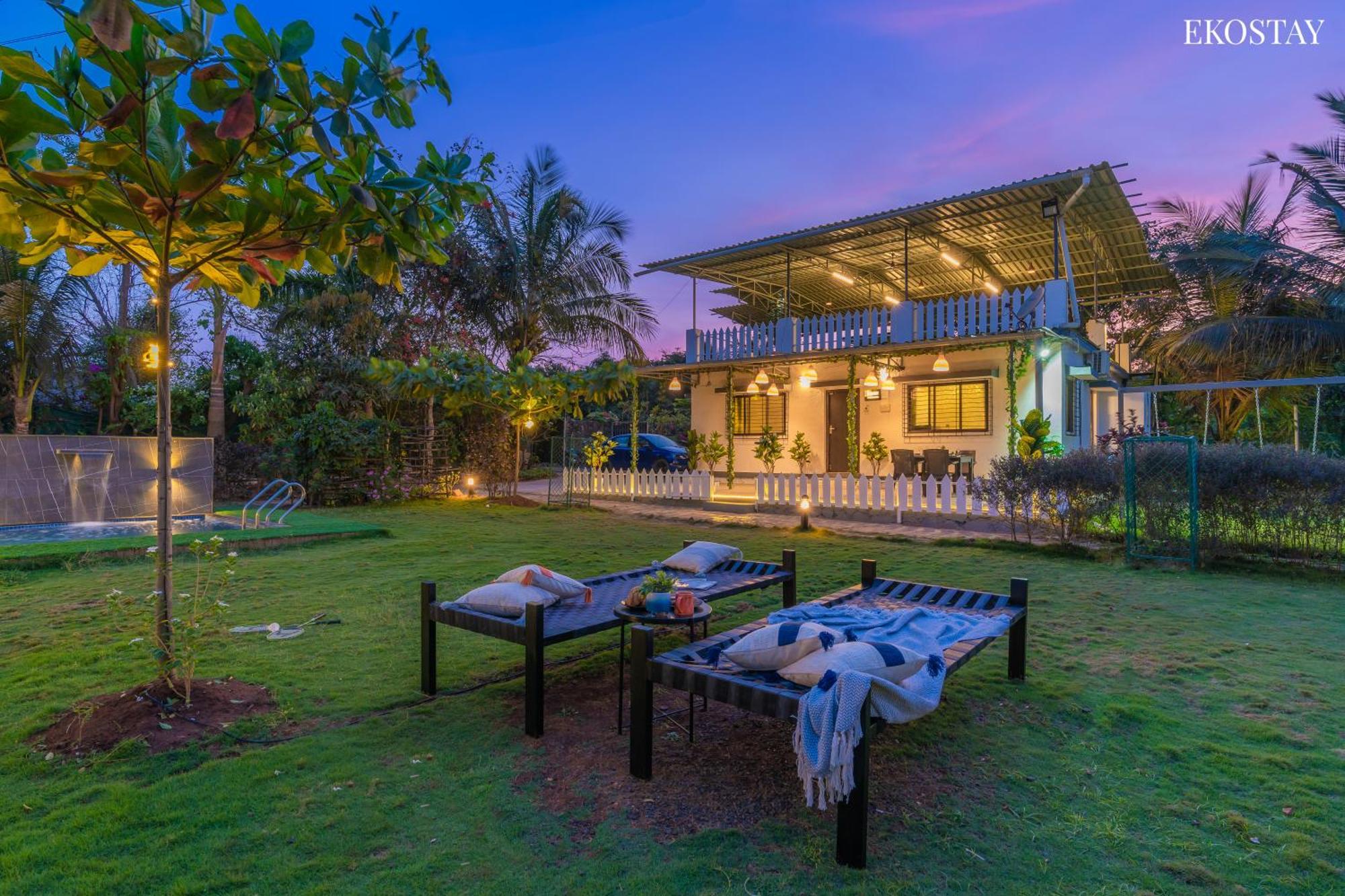 Eko Stay- Panorama Villa Alibaug Exterior photo