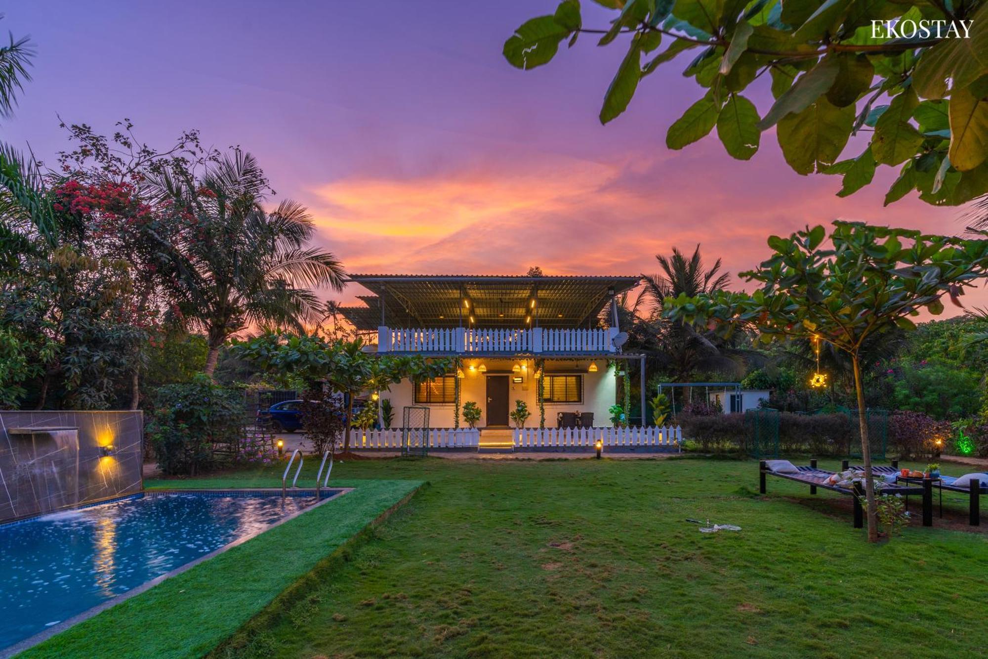 Eko Stay- Panorama Villa Alibaug Exterior photo